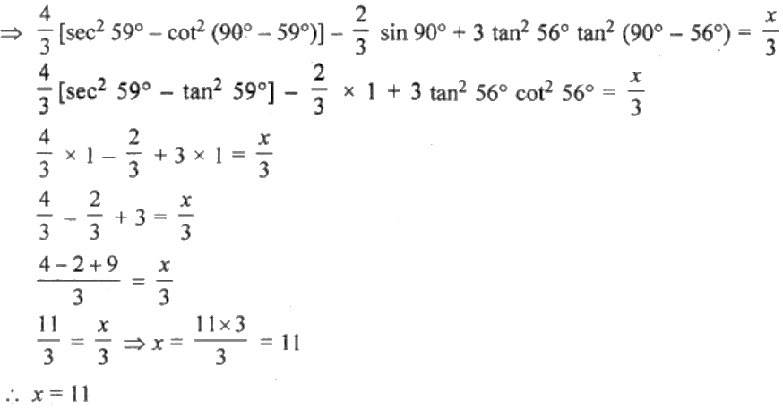 ML Aggarwal Solutions for Class 10 Chapter 18 - 58