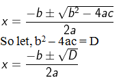 ML Aggarwal Solutions for Class 10 Maths Quadratic Equations in One Variable- image 7