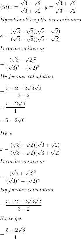ML Aggarwal Solutions for Class 9 Chapter 1 Image 93