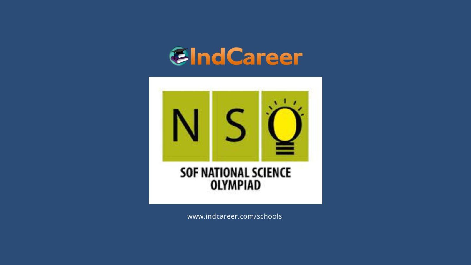 SOF NSO (National Science Olympiad) 2024 Exam Dates, Syllabus