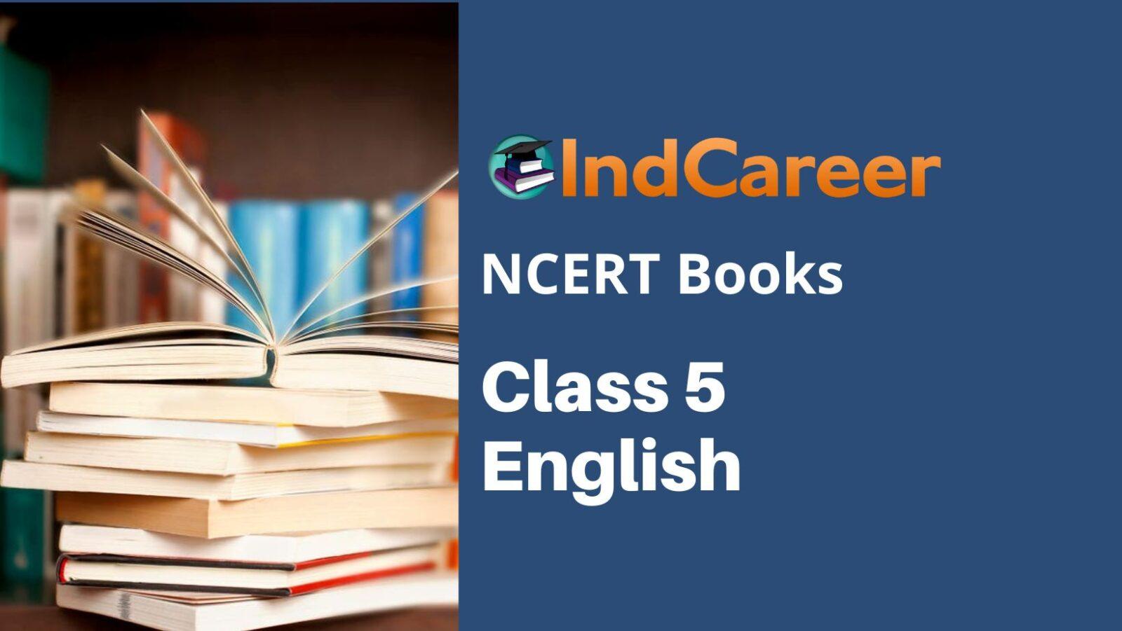 NCERT Class 5 English Books - IndCareer Schools