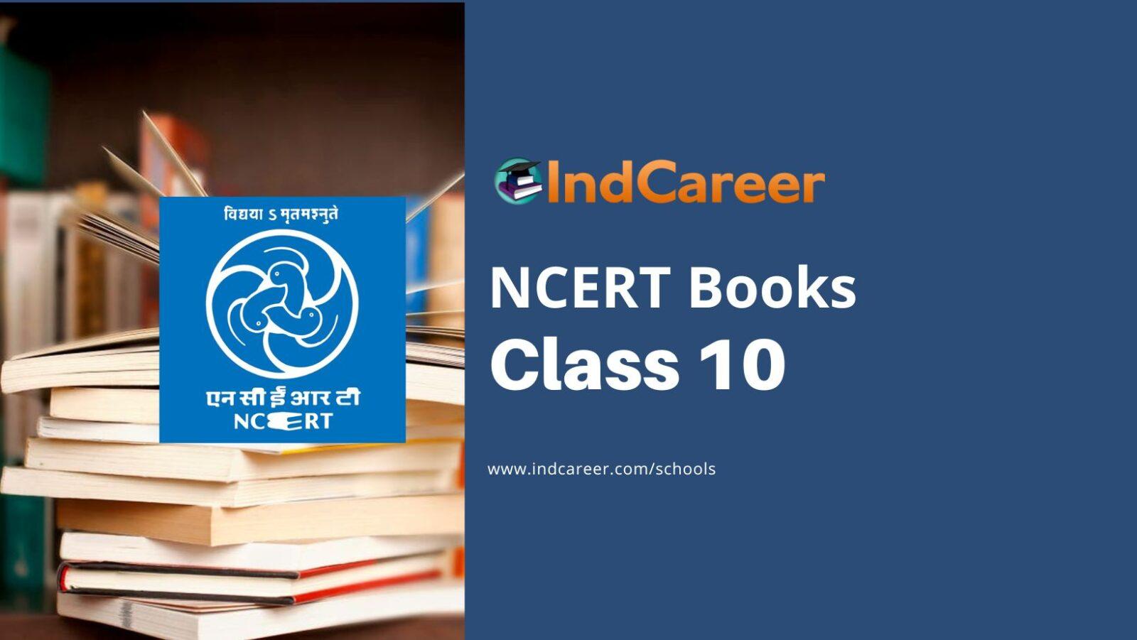 NCERT Books For Class 10 - IndCareer Schools