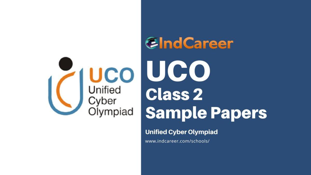 UCO Sample Papers for Class 2