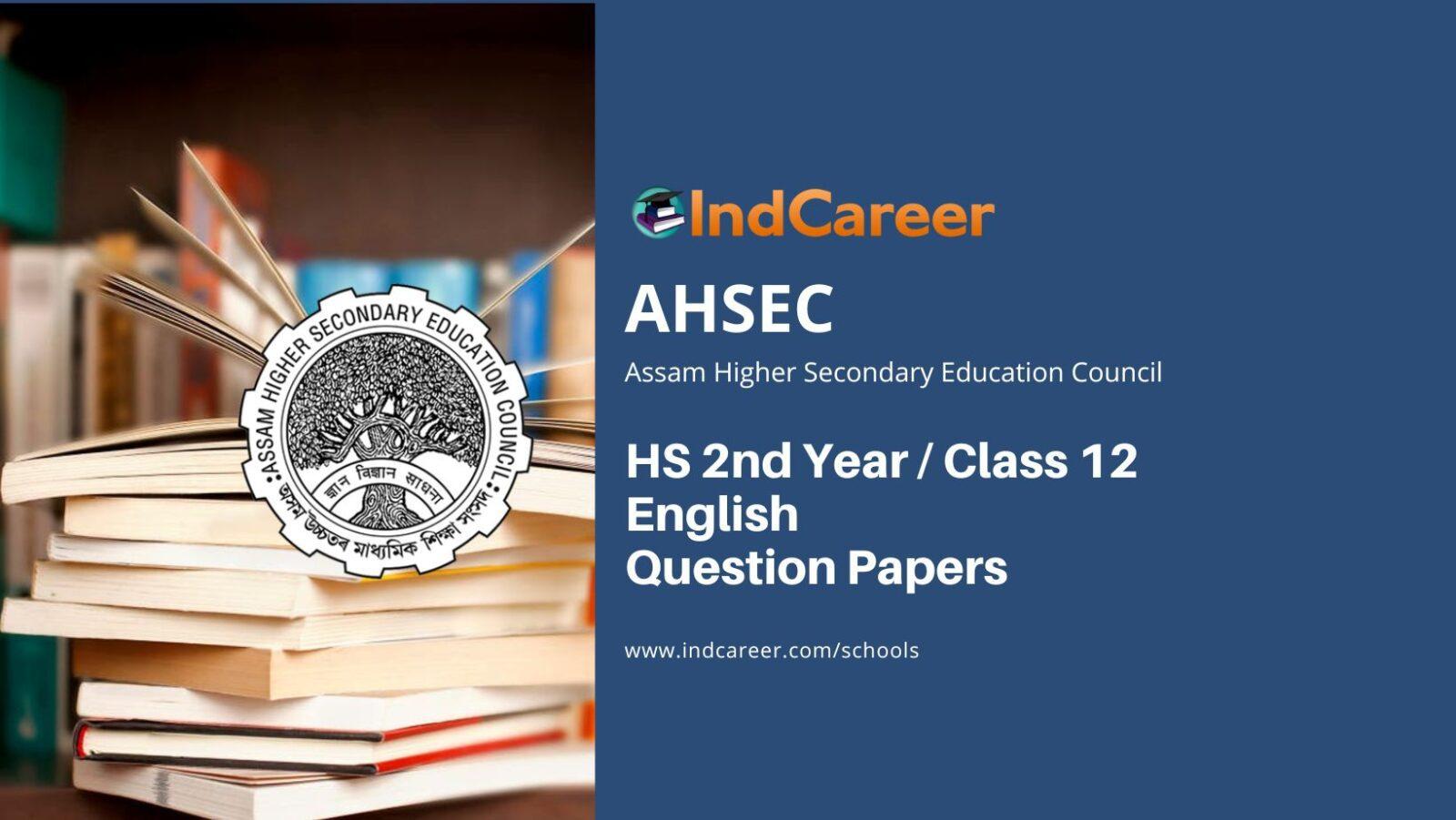 english class 12 question answer ahsec