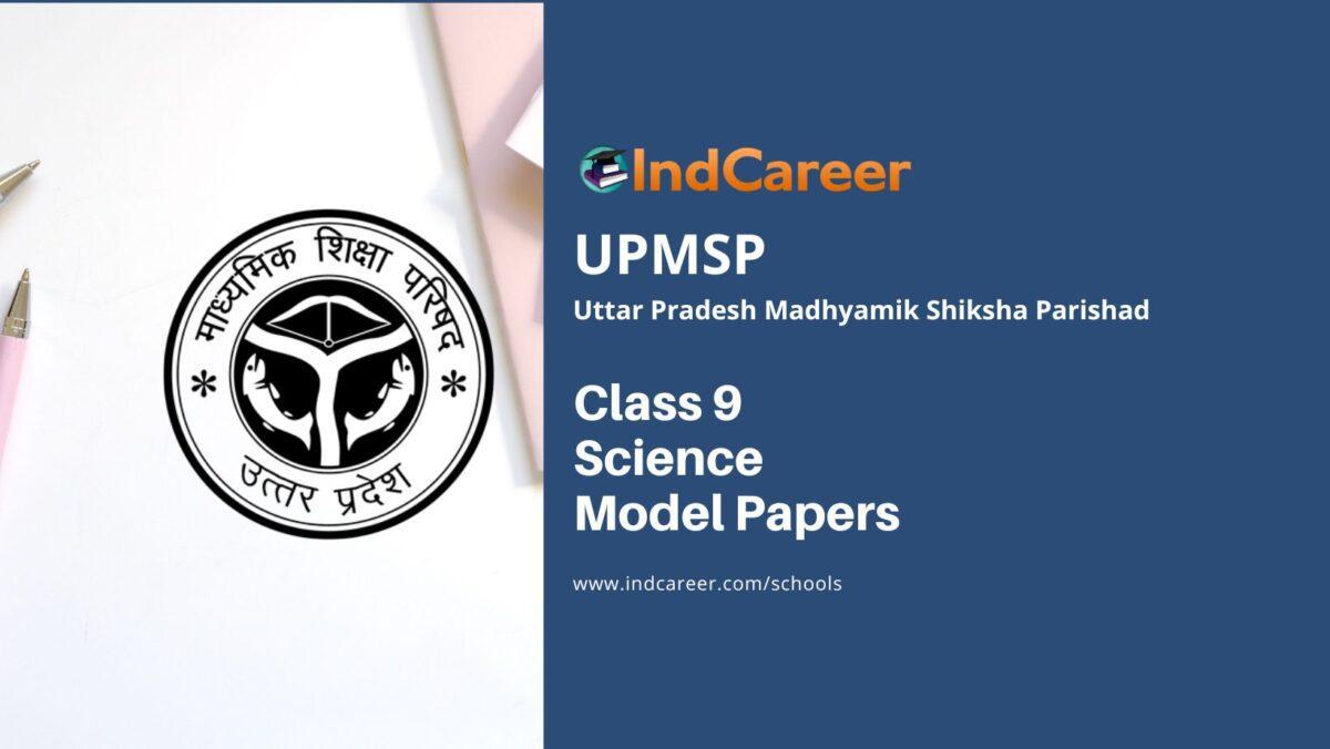 UP Board Class 9 Science Model Paper