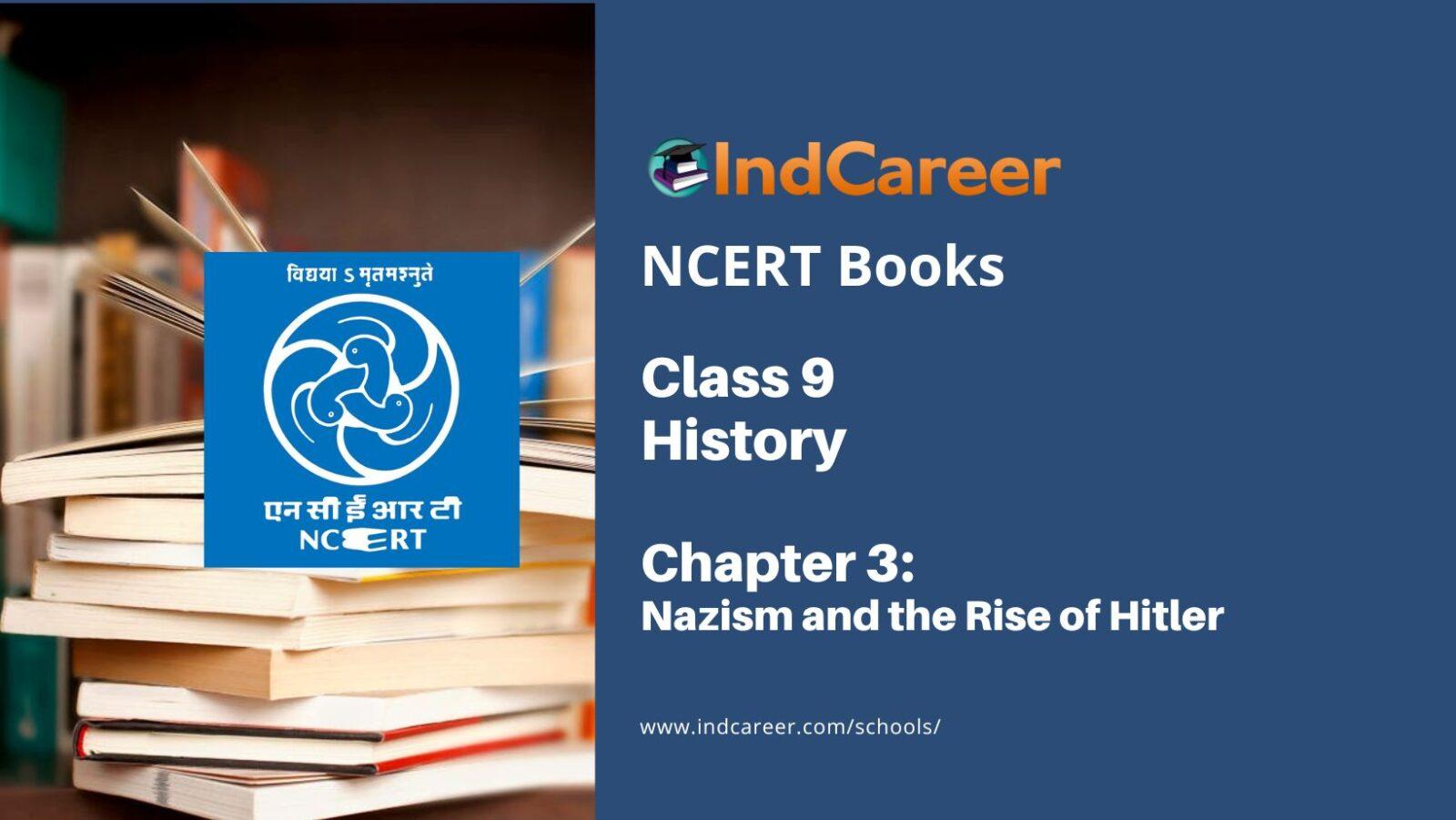 NCERT Book For Class 9 History Chapter 3 Nazism And The Rise