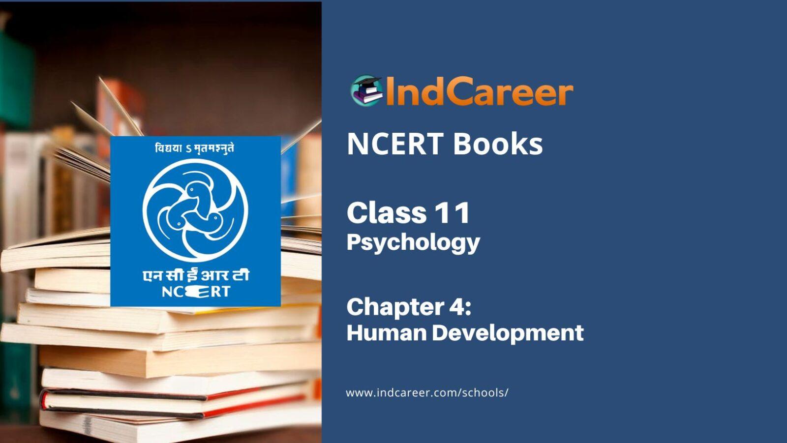 Ncert Book For Class 11 Psychology Chapter 4 Human 2723