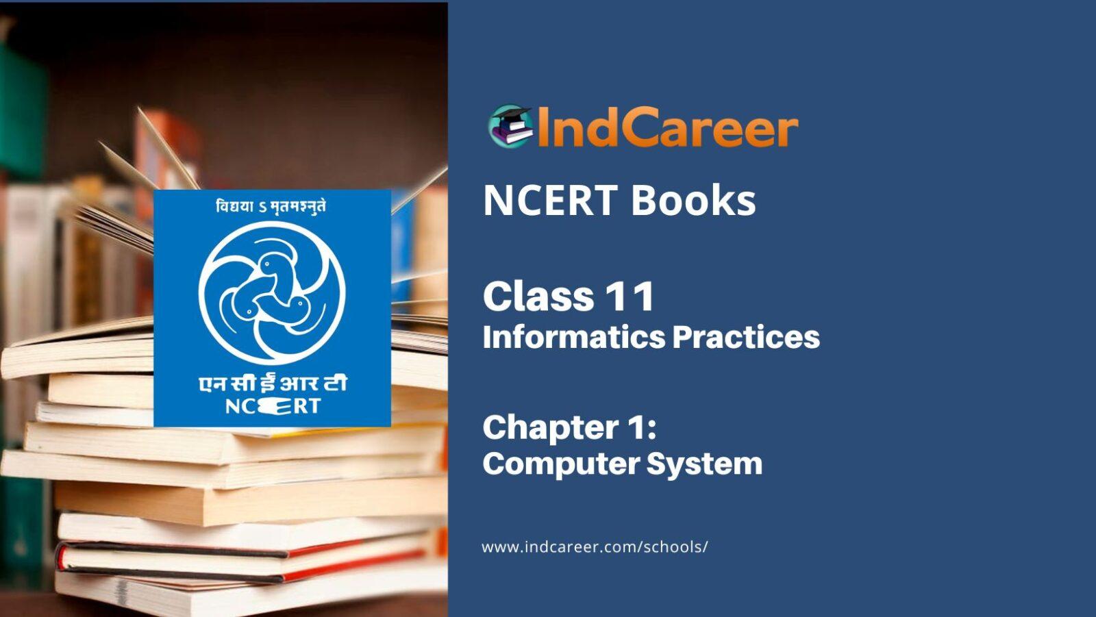 NCERT Book for Class 11 Informatics Practices Chapter 1