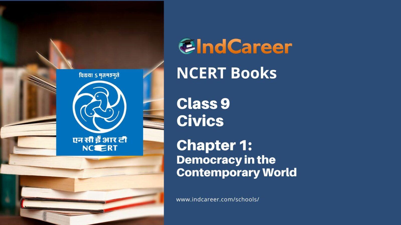 Ncert Book For Class 9 Civics Chapter 1 Democracy