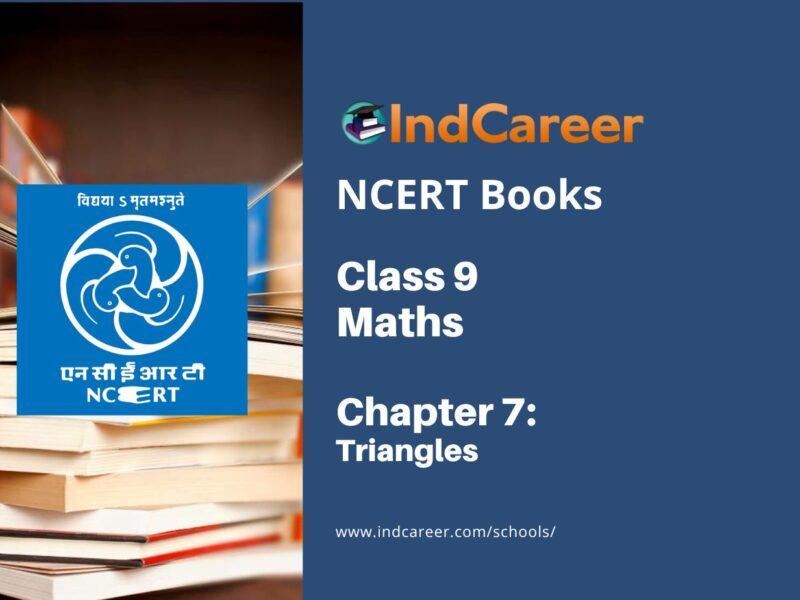 NCERT Book for Class 9 Maths Chapter 7 Triangles