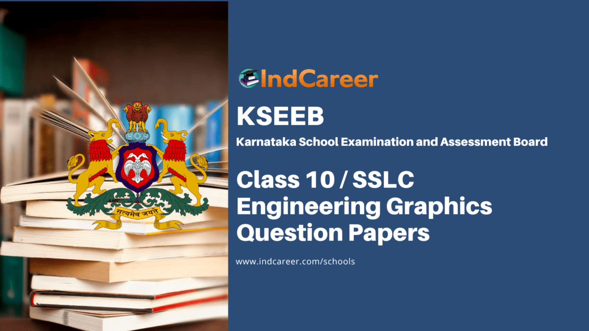 Karnataka SSLC Engineering Graphics Question Papers