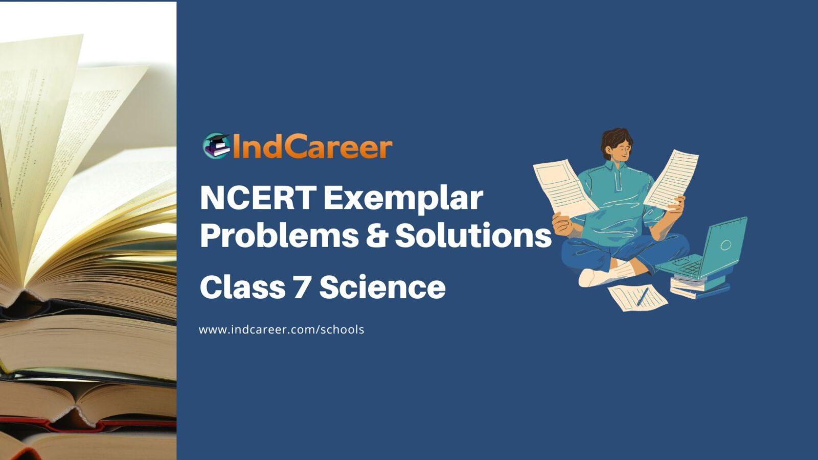 NCERT Exemplar Class 7 Science Solutions - IndCareer Schools