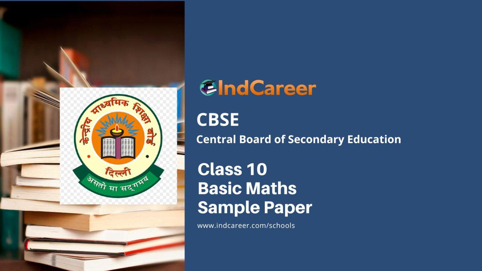 cbse-class-10-mathematics-basic-sample-paper-indcareer-schools