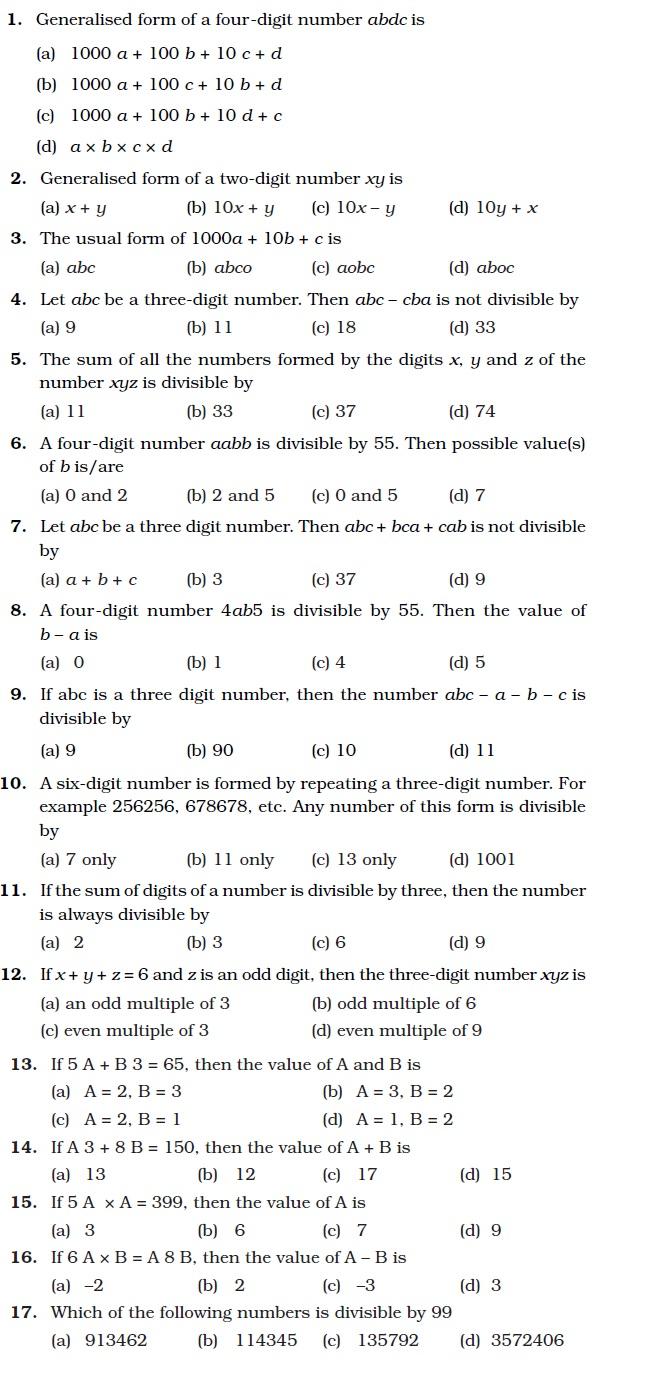 Playing with Numbers/