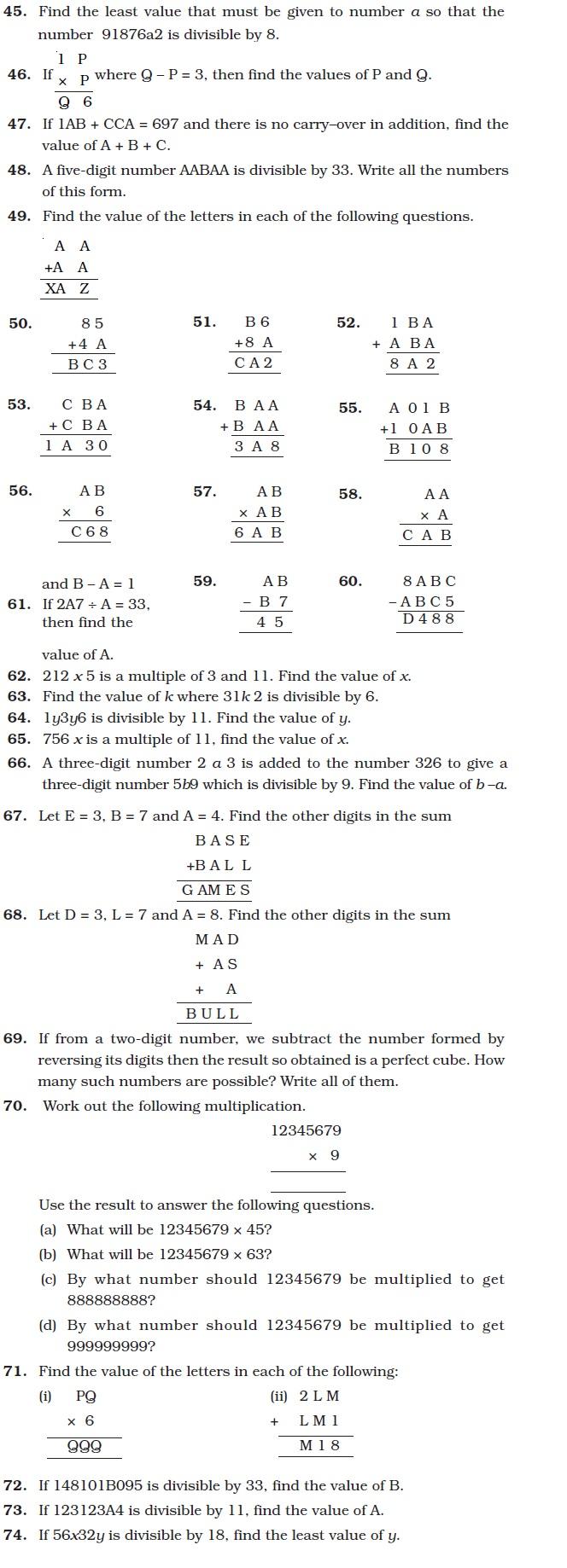 Playing with Numbers/