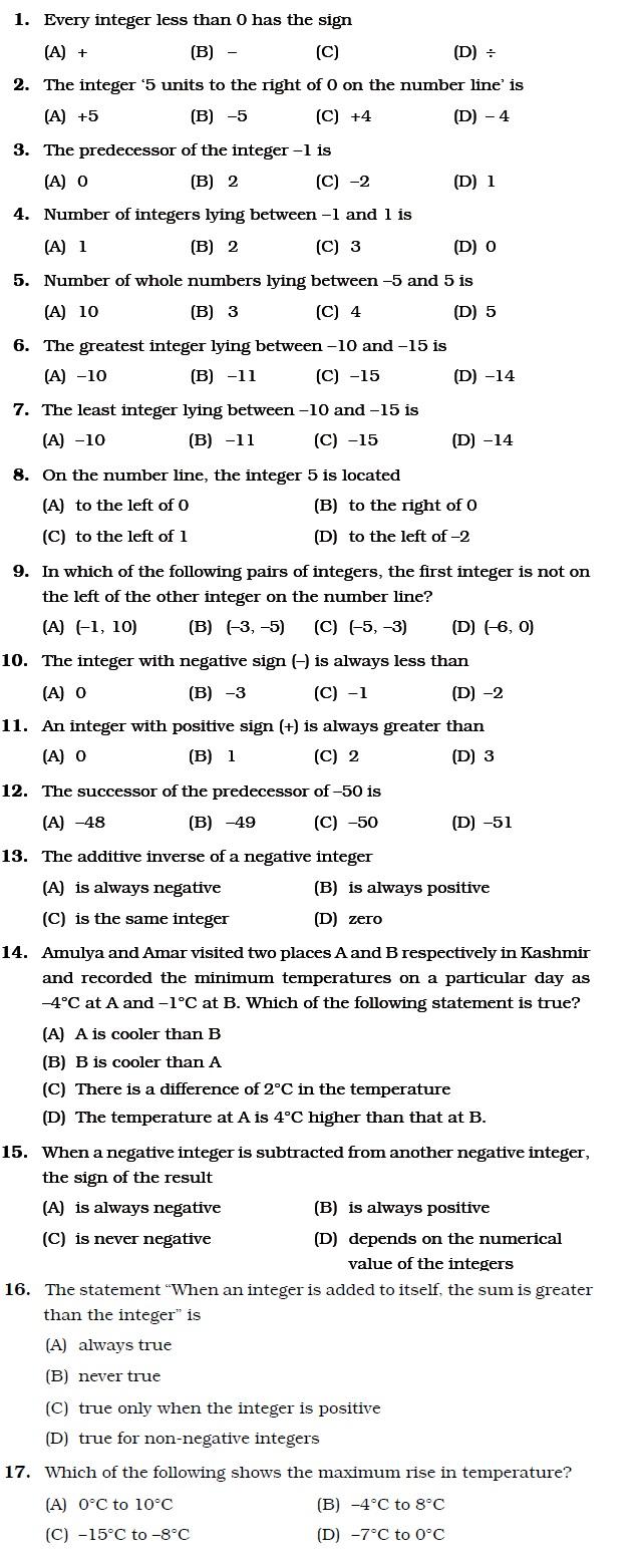 Integers/