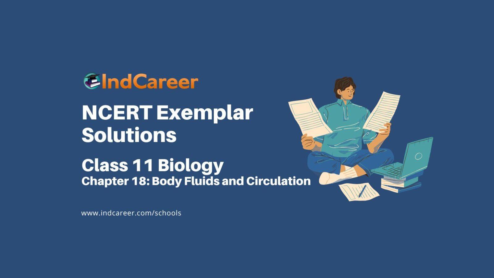 NCERT Exemplar For Class 11, Biology Chapter 18 - IndCareer Schools