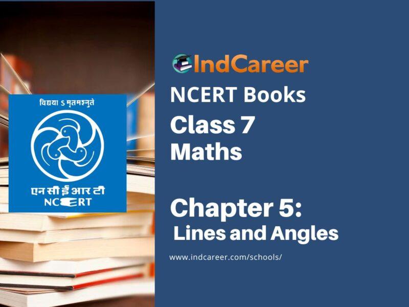 NCERT Book for Class 7 Maths: Chapter 5-Lines and Angles