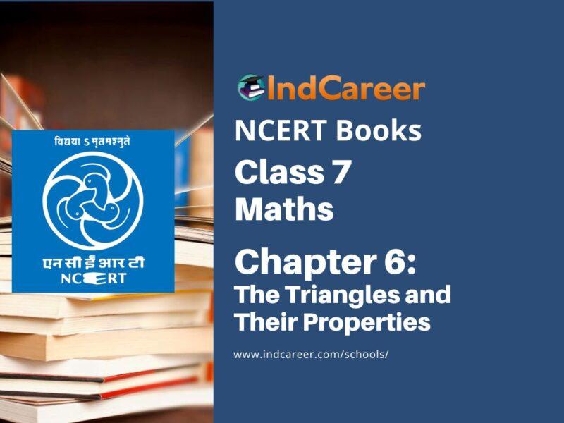 NCERT Book for Class 7 Maths: Chapter 6-The Triangles and Their Properties