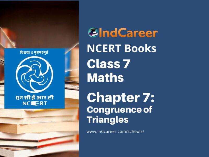 NCERT Book for Class 7 Maths: Chapter 7-Congruence of Triangles