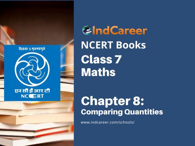 NCERT Book for Class 7 Maths: Chapter 8-Comparing Quantities