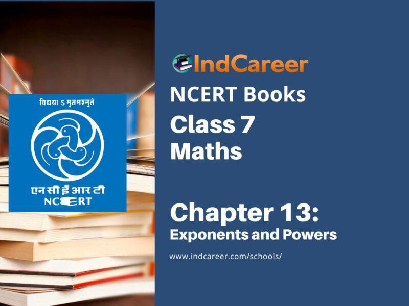 NCERT Book for Class 7 Maths: Chapter 13-Exponents and Powers