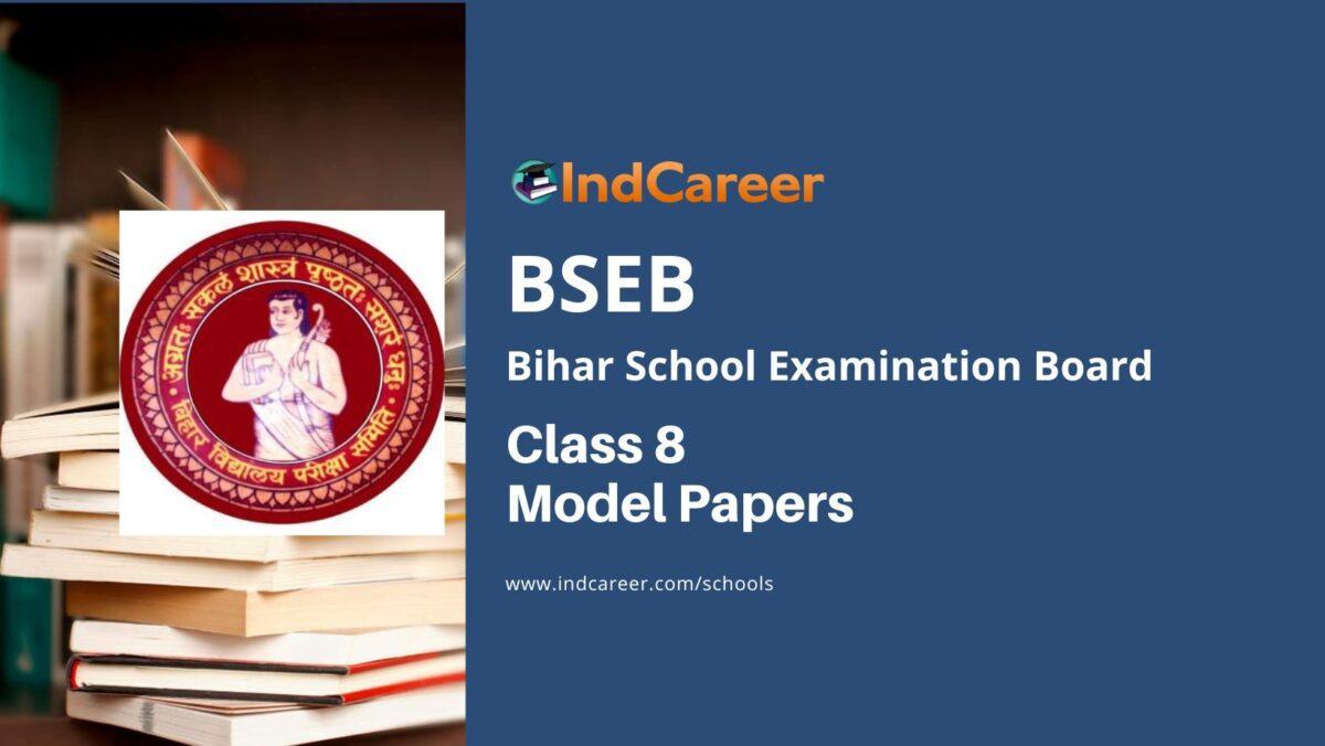 Bihar Board Class 8 Model Papers