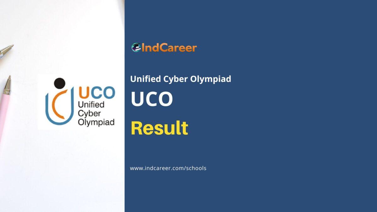 Unified Cyber Olympiad (UCO) Results