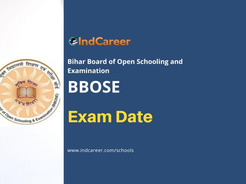 BBOSE Exam Date