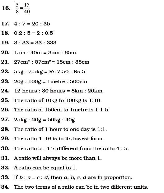 Ratio and Proportion