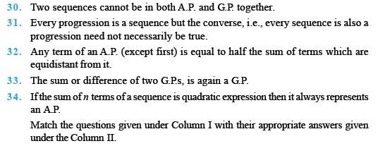 Sequence and Series