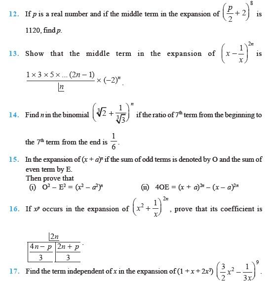 Binomial Theorem
