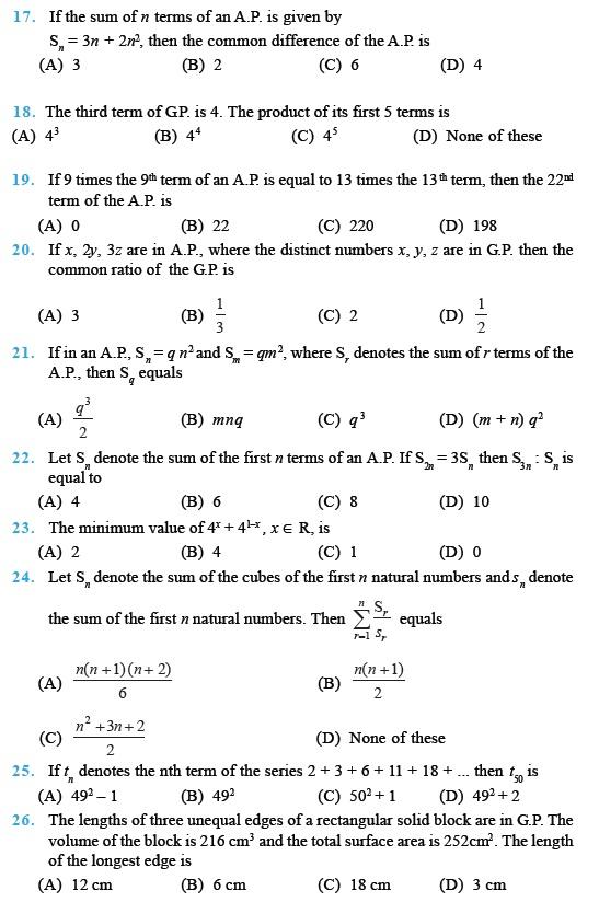 Sequence and Series