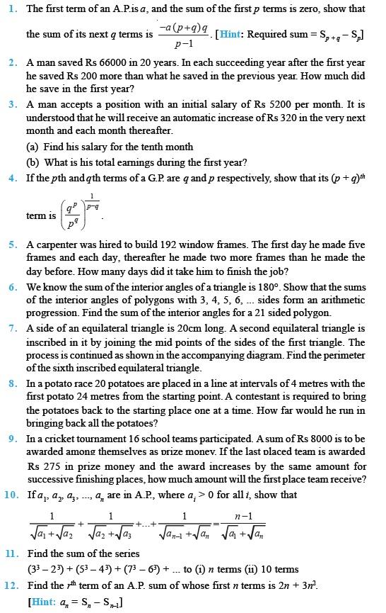 Sequence and Series