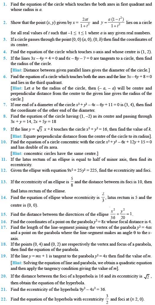 Conic Sections