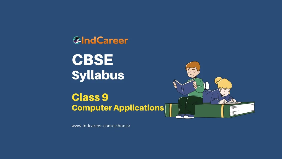 CBSE Class 9 Computer Applications Syllabus