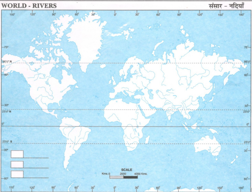 River Map of World
